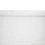 Product foto van Tafelkleed papier met damastprint 25 m x 1 m wit