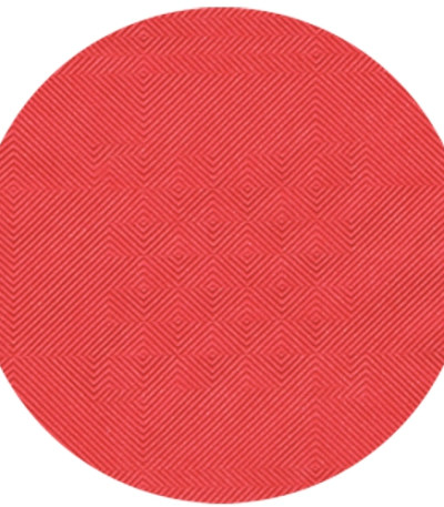 Product foto van Tafelkleed papier met damastprint 50 m x 1 m rood