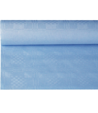 Product foto van Tafelkleed papier met damastprint 8 m x 1