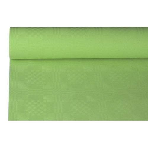 Tafelkleed papier met damastprint 8 m x 1 Product foto van Tafelkleed papier met damastprint 8 m x 1