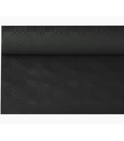 Product foto van Tafelkleed papier met damastprint 8 m x 1