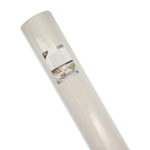 Product foto van Tafelkleed papier wit damastprint 100m x 1m