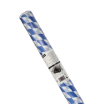 Product foto van Tafelkleed plastic Beiers blauw 20m x 1m