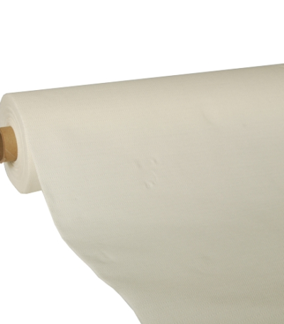 Product foto van Tafelkleed tissue champagne 25m x 1.18m ROYAL Collection