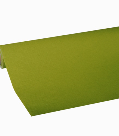 Product foto van Tafelkleed tissue olijfgroen 5m x 1