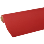 Product foto van Tafelkleed tissue rood 5m x 1