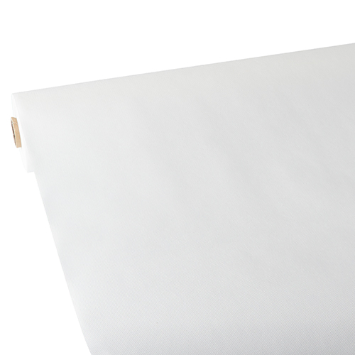 Product foto van Tafelkleed vlies wit 25m x 1