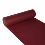 Product foto van Tafellopers stof nonwoven bordeaux 24m x 40cm Soft Selection