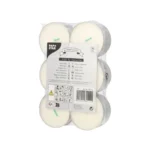 Product foto van Theelichten stearine wit set van 12 59mm