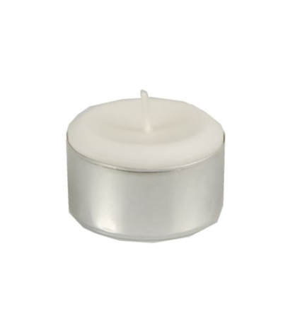 Product foto van Theelichten wit set van 100 extra lange brandduur 8h 38mm