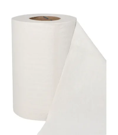 Product foto van Universele poetsrollen micro-embossing wit 12 stuks 13cm x 120m