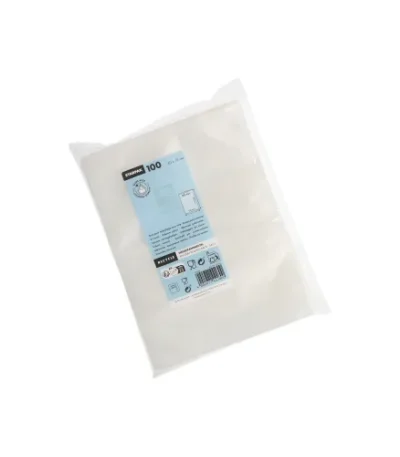 Product foto van Vacuümzakjes PA/PE transparant 100 stuks 20x15cm kookkwaliteit 80my Sous Vide