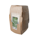 Product foto van Verpakkingen voor delicatessen papier hoekig bruin set van 40 650ml 100% Fair