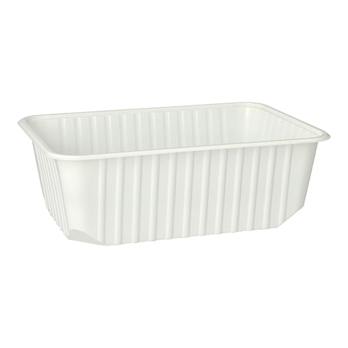 Product foto van Verpakkingsbekers PP wit set van 50 1l