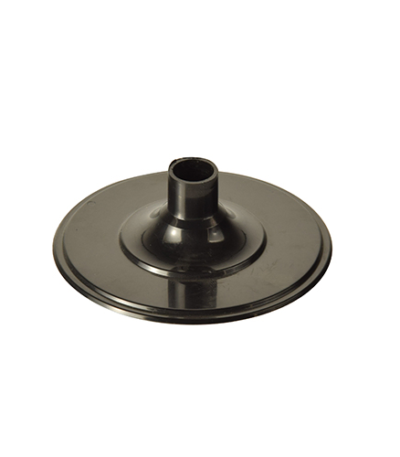 Product foto van Voetjes voor glazen zwart groot rond set van 50 6