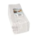 Product foto van Warmhoudzakken papier wit set van 100 24x10.5cm