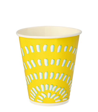 Product foto van 100 Kartonnen drinkbekers voor koude dranken 0