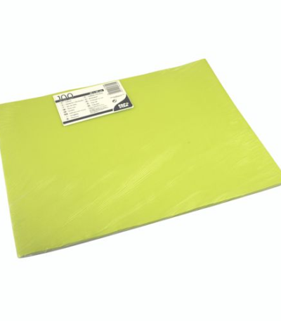 papier 30 cm x 40 cm lime