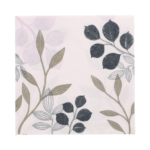 Product foto van 20 Servetten 3-laags 1/4 vouw 33 cm x 33 cm "Leafs"