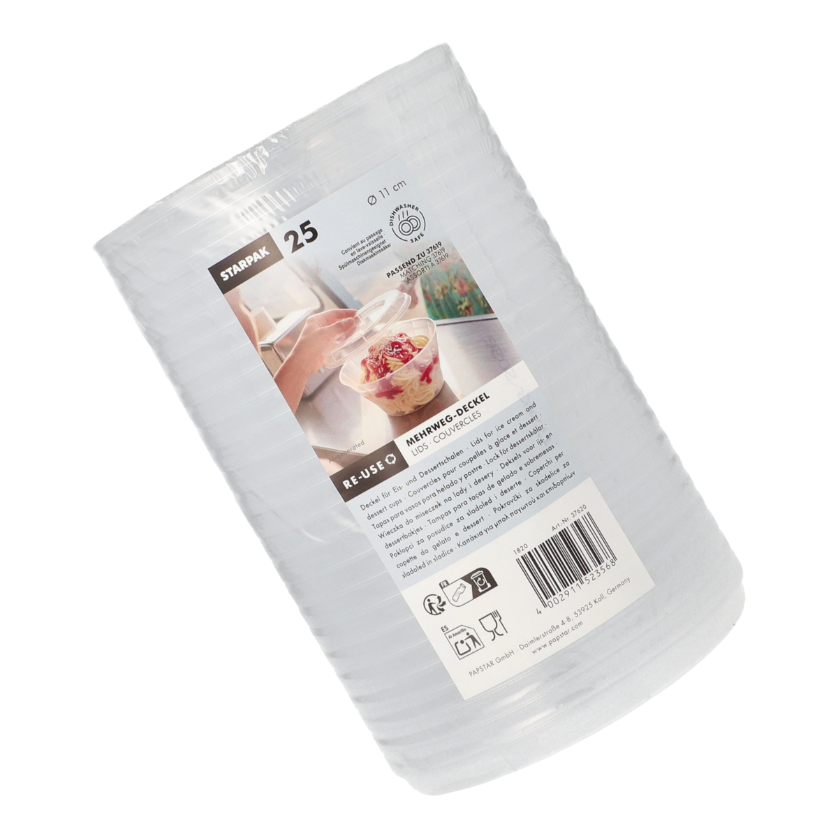 Product foto van 25 herbruikbaar deksel