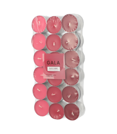 Product foto van 36 "GALA" Geurkaars Ø 3