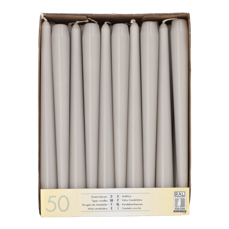 Product foto van 50 Kandelaarkaarsen Ø 2