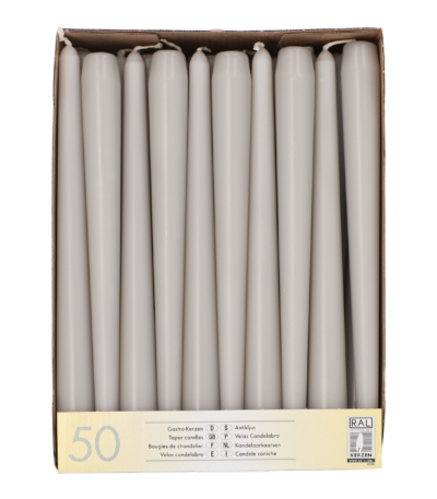Product foto van 50 Kandelaarkaarsen Ø 2