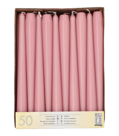 Product foto van 50 Kandelaarkaarsen Ø 2