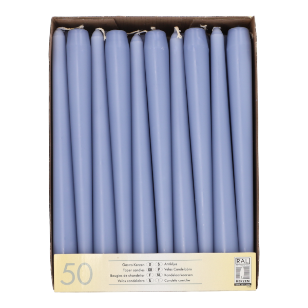 Product foto van 50 Kandelaarkaarsen Ø 2