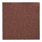 Product foto van 50 Servetten "ROYAL Collection" 1/4 vouw 40 cm x 40 cm bruin "Casali"