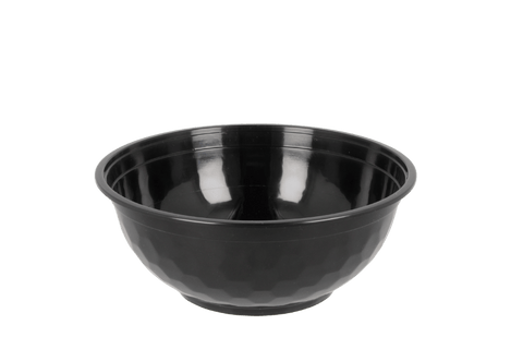 Product foto van Bowl + deksel PP 1000ml zwart