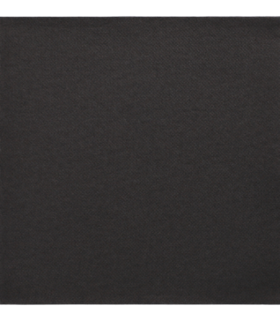 Product foto van 50 Servetten "ROYAL Collection" 1/4 vouw 40 cm x 40 cm diep zwart