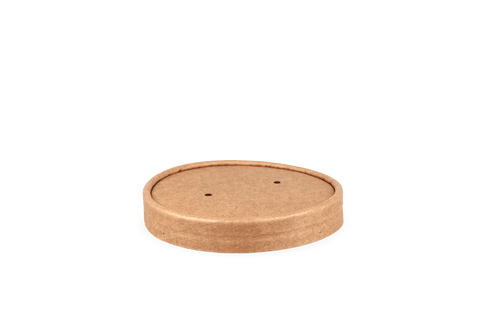 Product foto van Deksel soepbeker Ø98mm kraft (71098K)