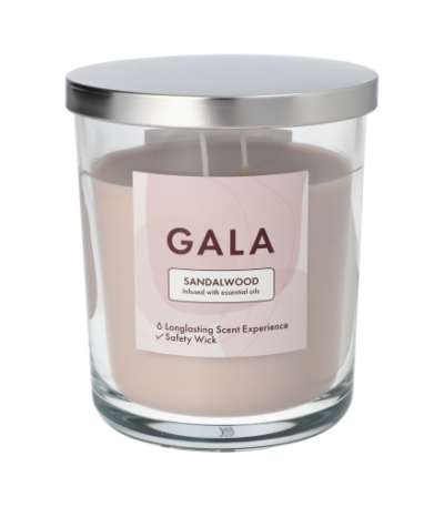 Product foto van "GALA" Geurkaars in glas Ø 10