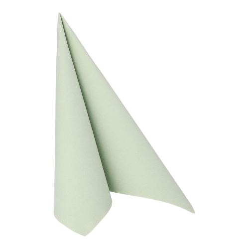 Product foto van 50 Servetten "ROYAL Collection" 1/4 vouw 40 cm x 40 cm jade groen