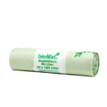 Product foto van 10 "bioMat" Compost zakken op zetmeelbasis 120 l 130 cm x 88 cm ohne Tragegriff