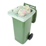 Product foto van 10 "bioMat" Compost zakken op zetmeelbasis 120 l 130 cm x 88 cm ohne Tragegriff