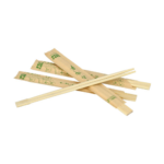 Product foto van 100 Paar Eetstokjes Bamboe "ASIA" 21 cm per stuk verpakt