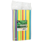 papier Ø 8 mm · 25 cm assorti kleuren