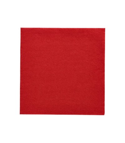 Product foto van 150 Servetten "DAILY Collection" 1/4 vouw 24 cm x 24 cm bordeaux