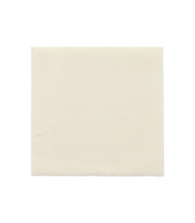 Product foto van 150 Servetten "DAILY Collection" 1/4 vouw 24 cm x 24 cm champagne