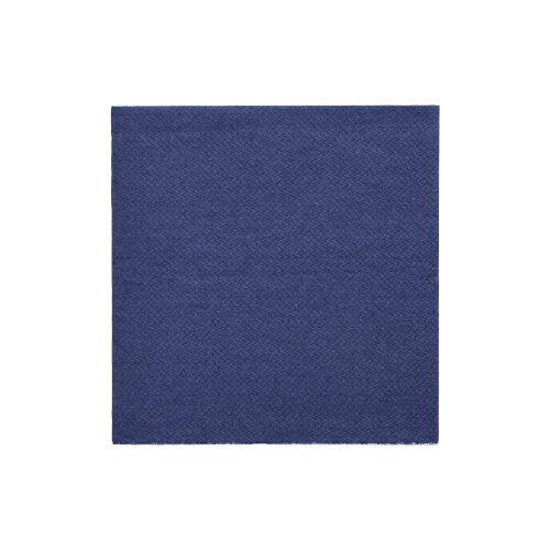 150 Servetten "DAILY Collection" 1/4 vouw 24 cm x 24 cm donkerblauw Product foto van 150 Servetten "DAILY Collection" 1/4 vouw 24 cm x 24 cm donkerblauw