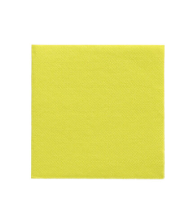 Product foto van 150 Servetten "DAILY Collection" 1/4 vouw 24 cm x 24 cm lime