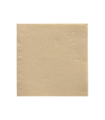 Product foto van 150 Servetten "DAILY Collection" 1/4 vouw 24 cm x 24 cm zand