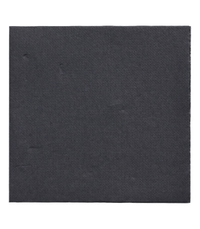 Product foto van 150 Servetten "DAILY Collection" 1/4 vouw 32 cm x 32 cm zwart