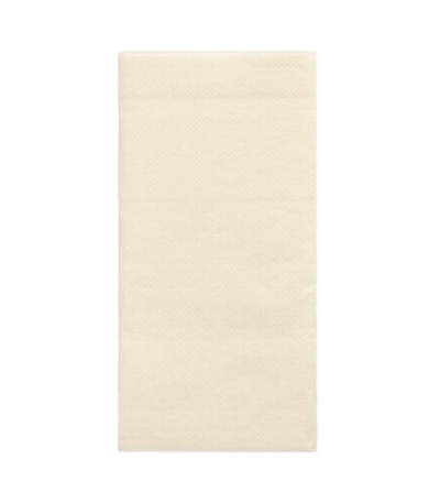 Product foto van 150 Servetten "DAILY Collection" 1/8 vouw 32 cm x 32 cm champagne