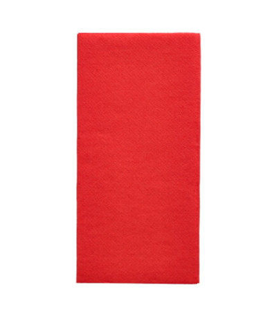 Product foto van 150 Servetten "DAILY Collection" 1/8 vouw 32 cm x 32 cm rood