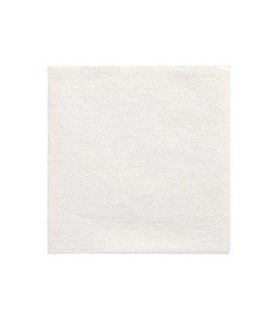Product foto van 20 Servetten "DAILY Collection" 1/4 vouw 24 cm x 24 cm wit