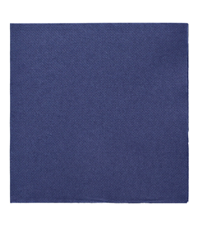 Product foto van 20 Servetten "DAILY Collection" 1/4 vouw 32 cm x 32 cm donkerblauw