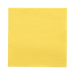 Product foto van 20 Servetten "DAILY Collection" 1/4 vouw 32 cm x 32 cm geel